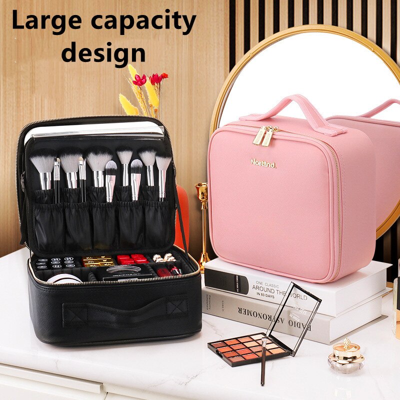 Smart  LED Cosmetic Case with Mirror